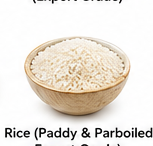 Rice (Paddy & Parboiled – Export Grade)